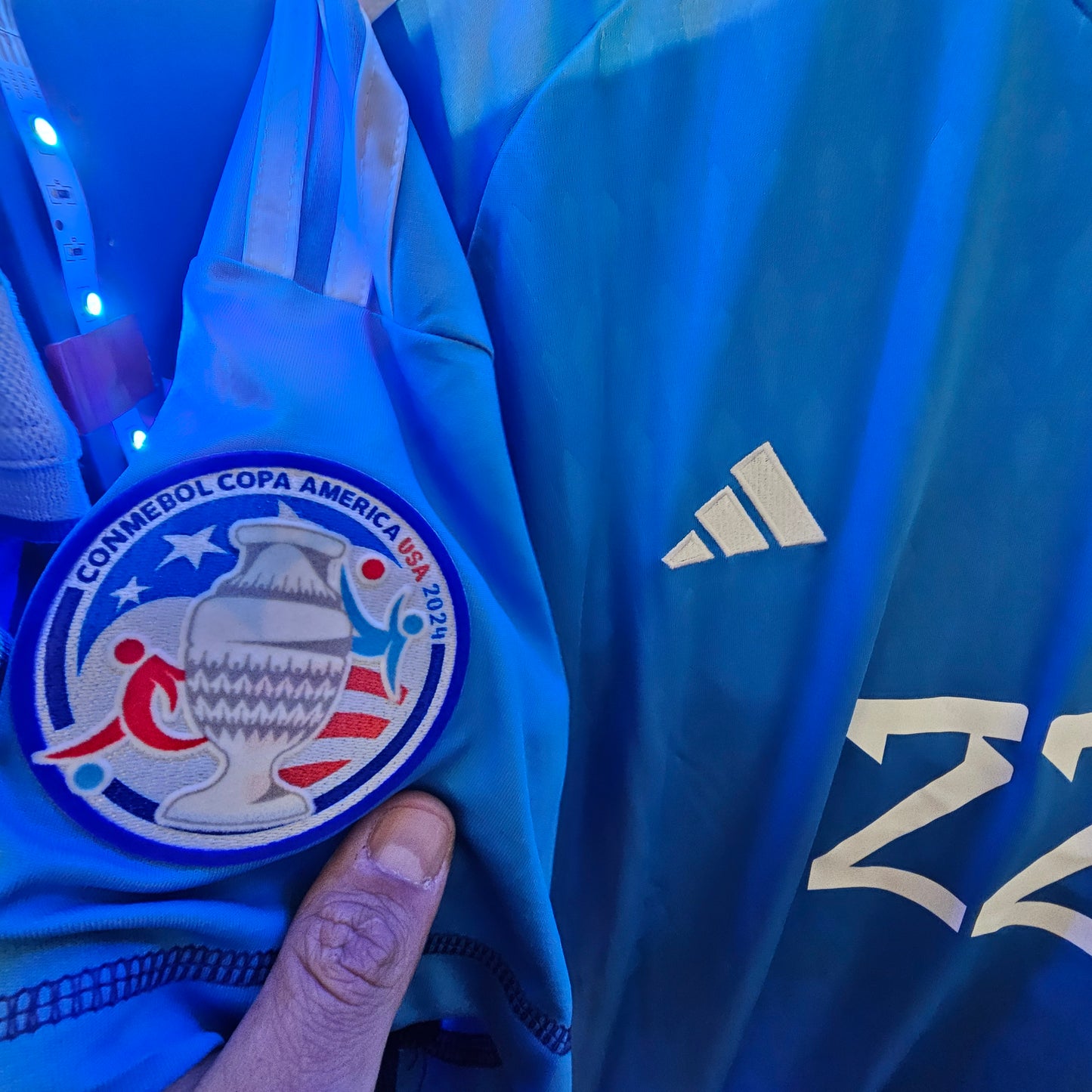 Venezuela Copa America 24 Azul used
