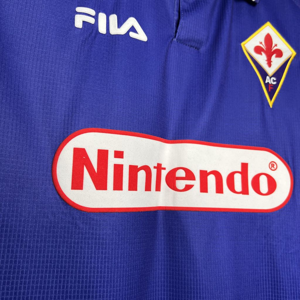 Fiorentina 1998/99 Home Retro Jersey us