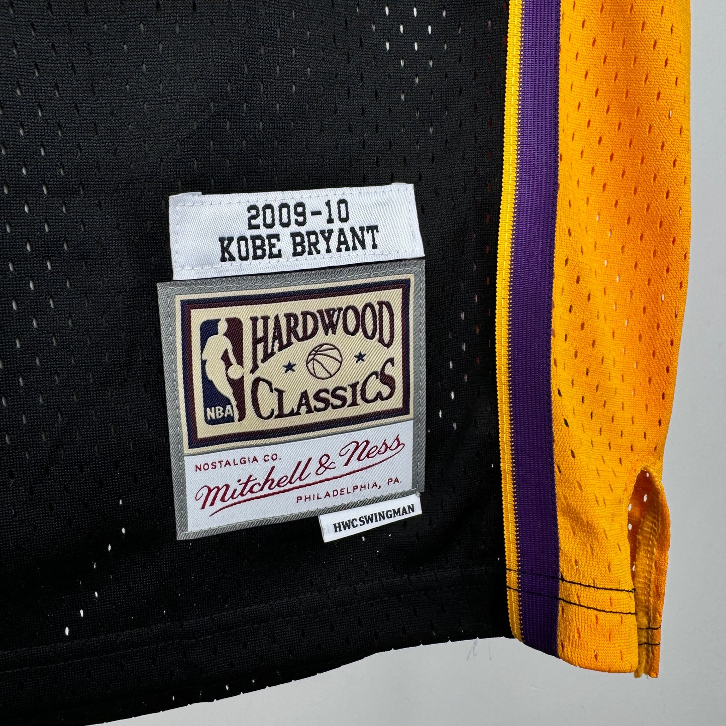 09-10 Lakers Bryant Night Black