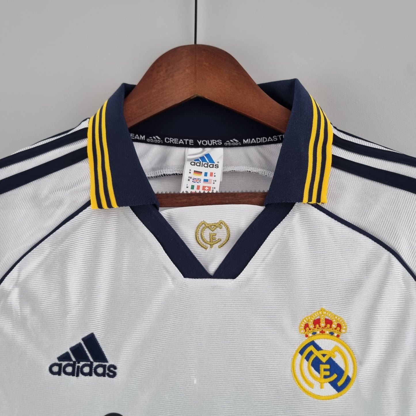 Real Madrid Retro 2000 2001 us