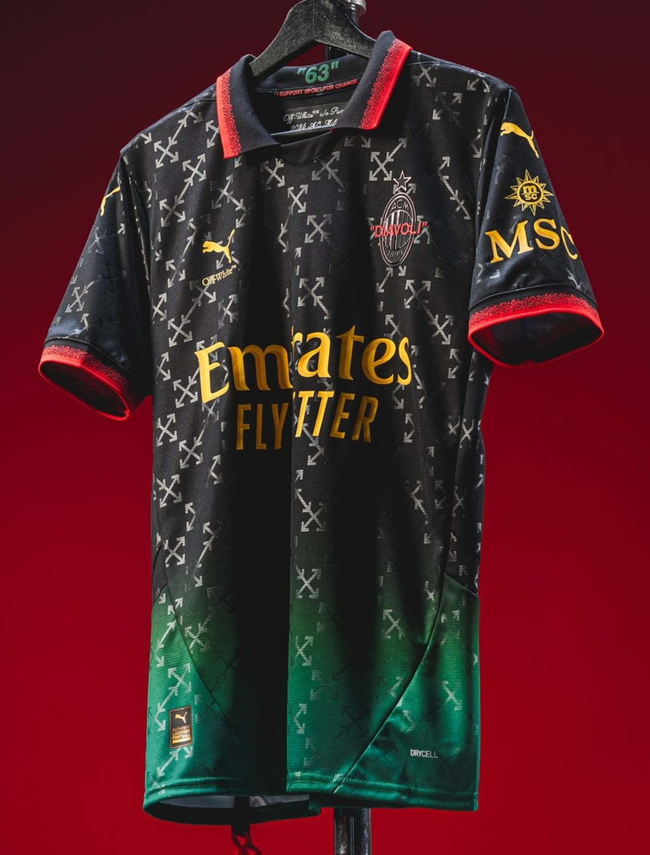 Ac Milan Off whitte Home 25 us