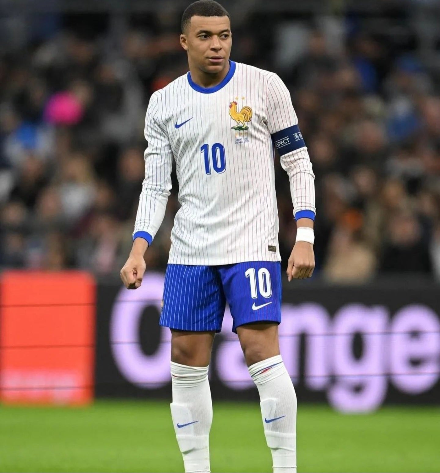 Francia 2024 away Euro used Player , fan , kids.