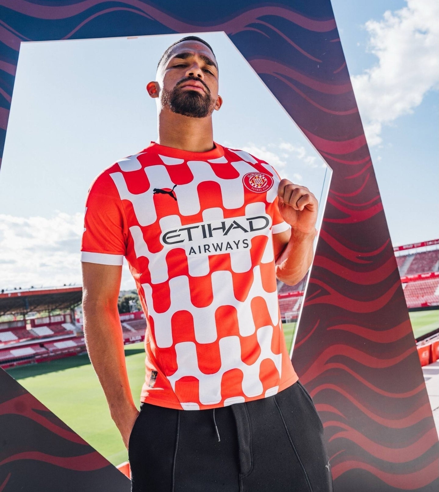 Girona fc 24 25 home used.
