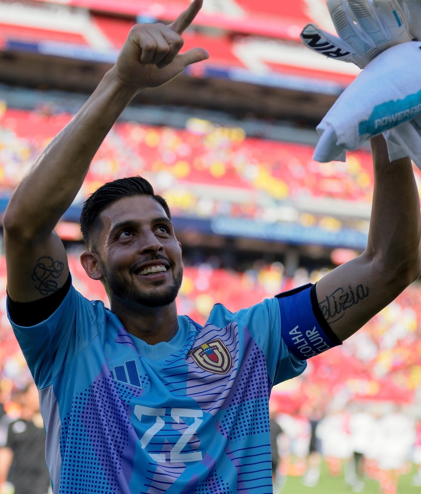 Venezuela Romo Copa America Vs Ecuador used Manga Larga