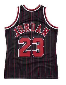 Chicago Bulls Black Finales 95 96 used