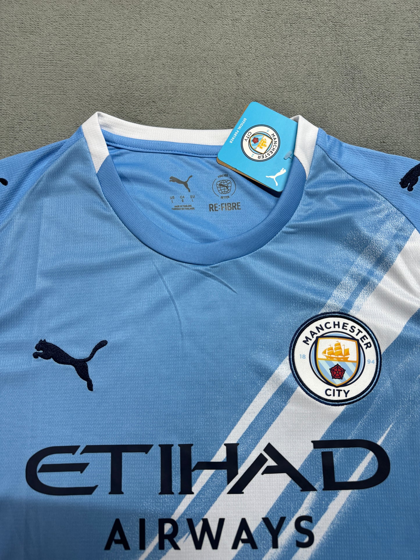 Man City 2025.2026 Home Fan y Player us