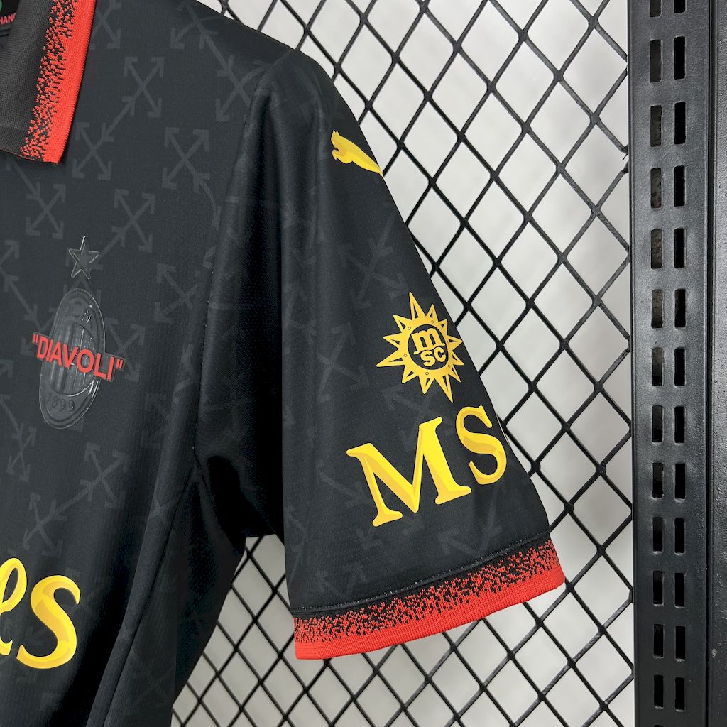 Ac Milan Off whitte Home 25 us