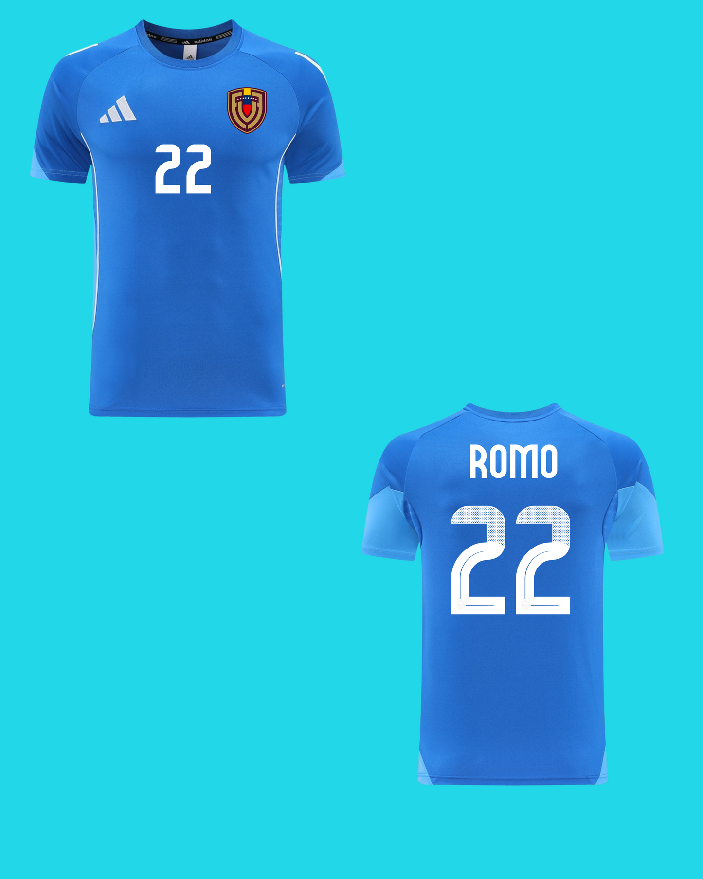 Venezuela Portero 2025 Romo Azul. Us