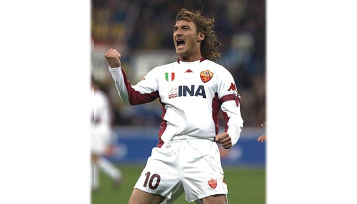 As Roma away 2001 used