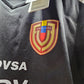 Venezuela Auténtica Cuello en V negra Training  con esponsors us