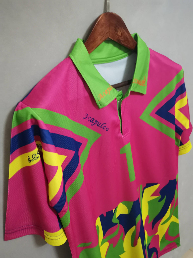 Mexico 90tas Jorge Campos pink used