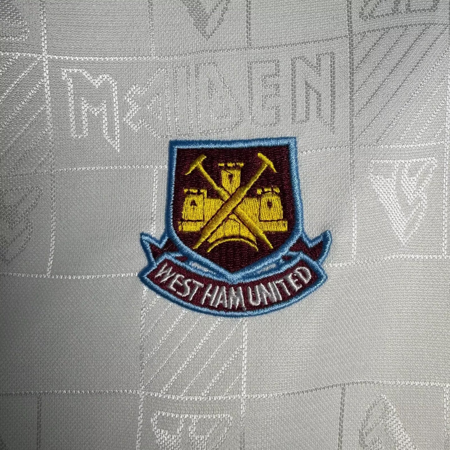 West Ham 99 away used Iron Maiden