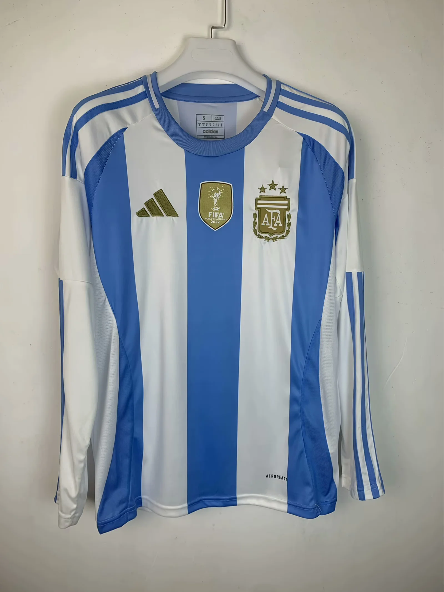 Argentina home 24.25 used player , fan y  niños unisex.