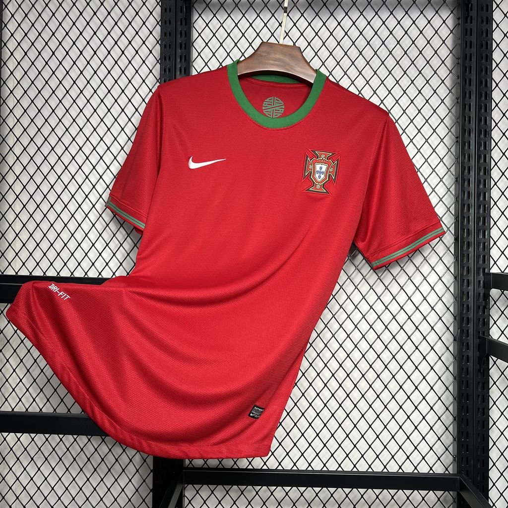 Portugal 2012 Home Retro Jersey us