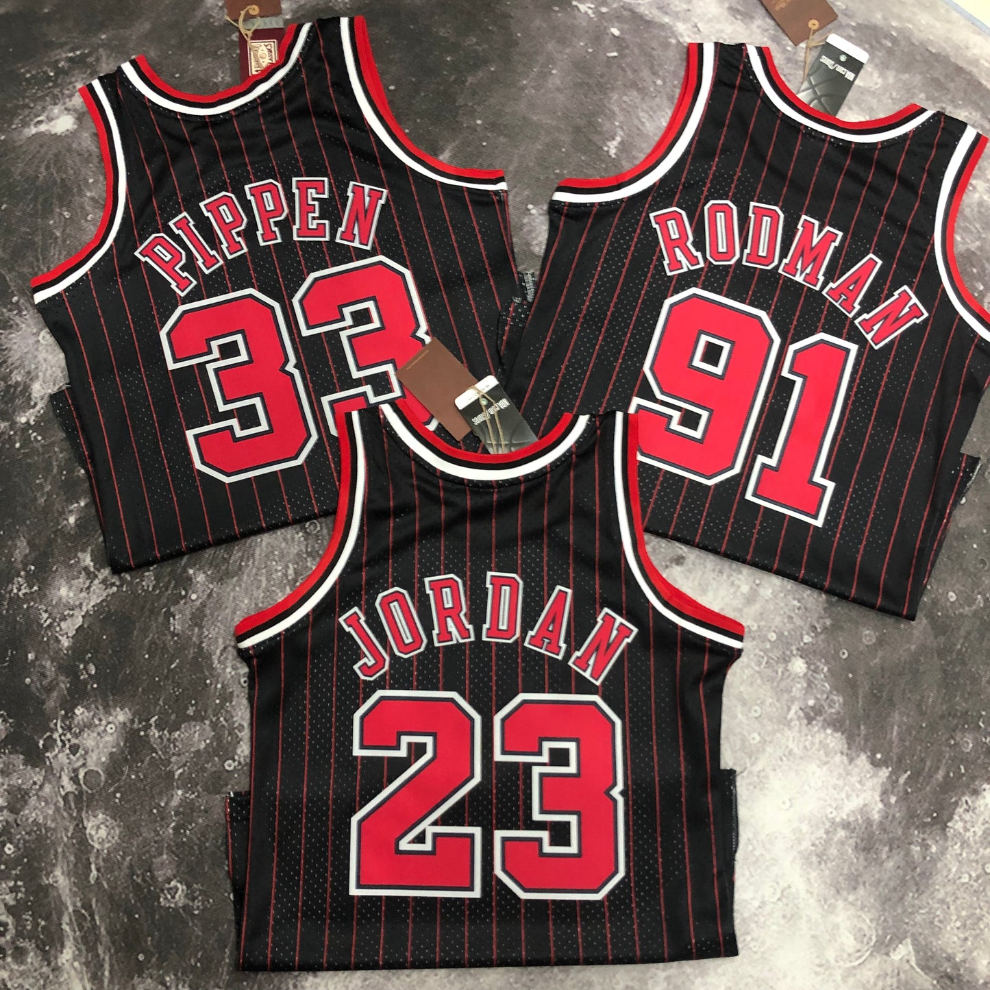 Chicago Bulls Black Finales 95 96 used