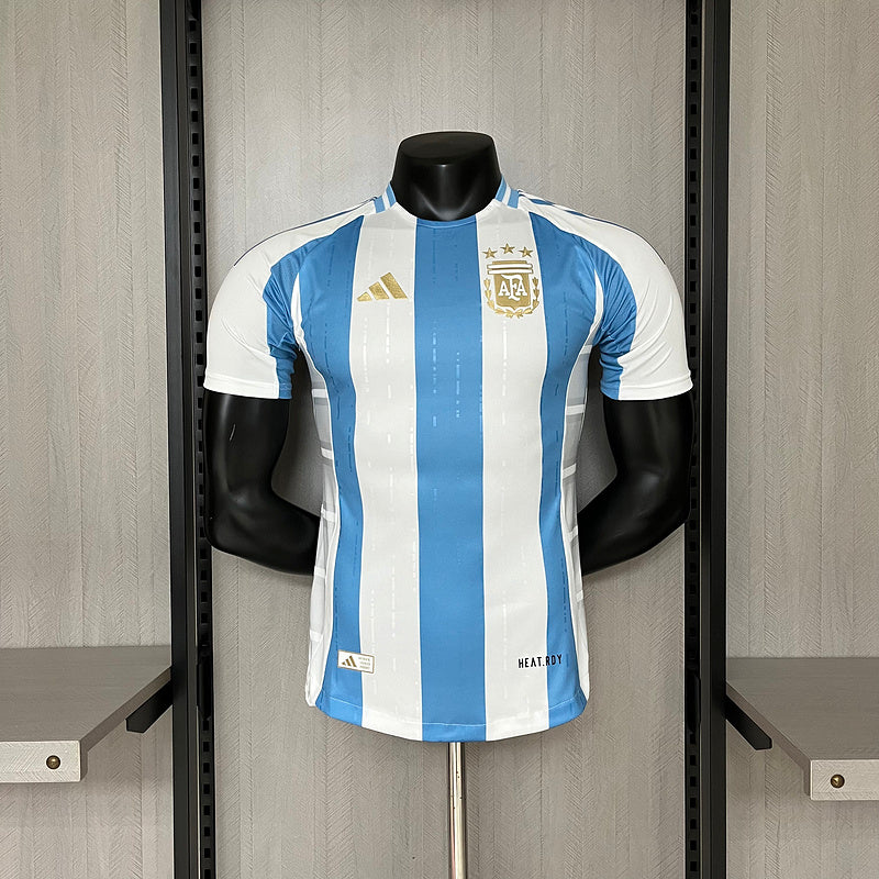 Argentina home 24.25 used player , fan y  niños unisex.