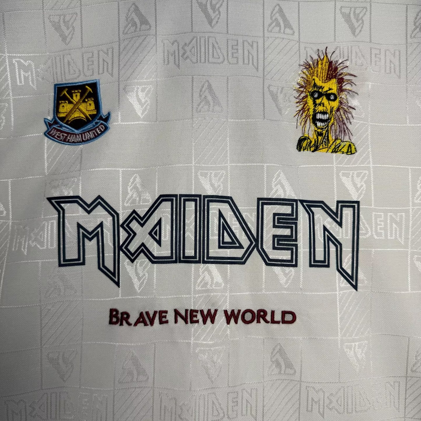 West Ham 99 away used Iron Maiden