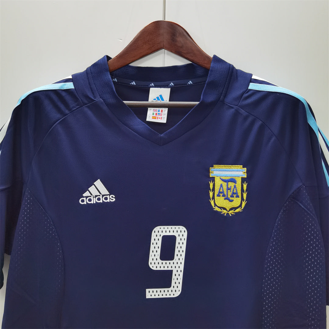 Argentina 2002 away used