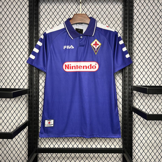 Fiorentina 1998/99 Home Retro Jersey us