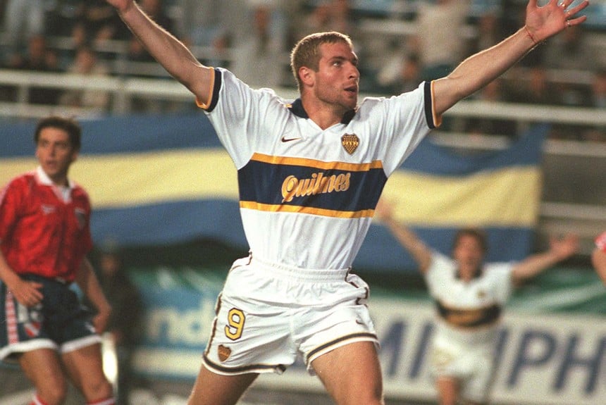 Boca Juniors 1997 away used