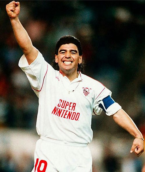 Sevilla 92 Maradona home