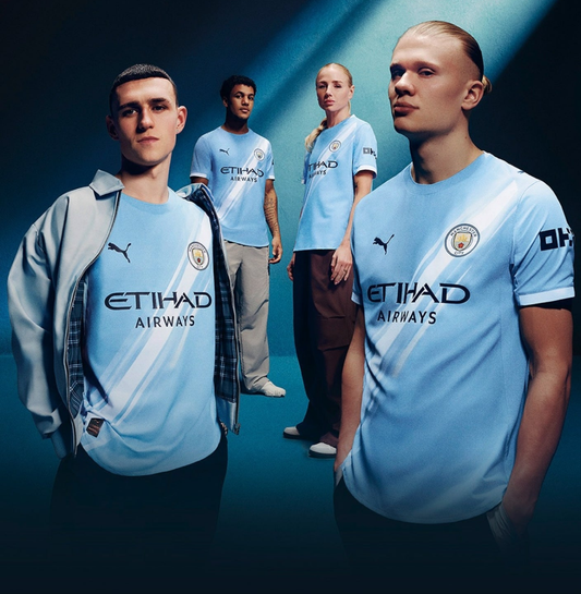 Man City 2025.2026 Home Fan y Player  us