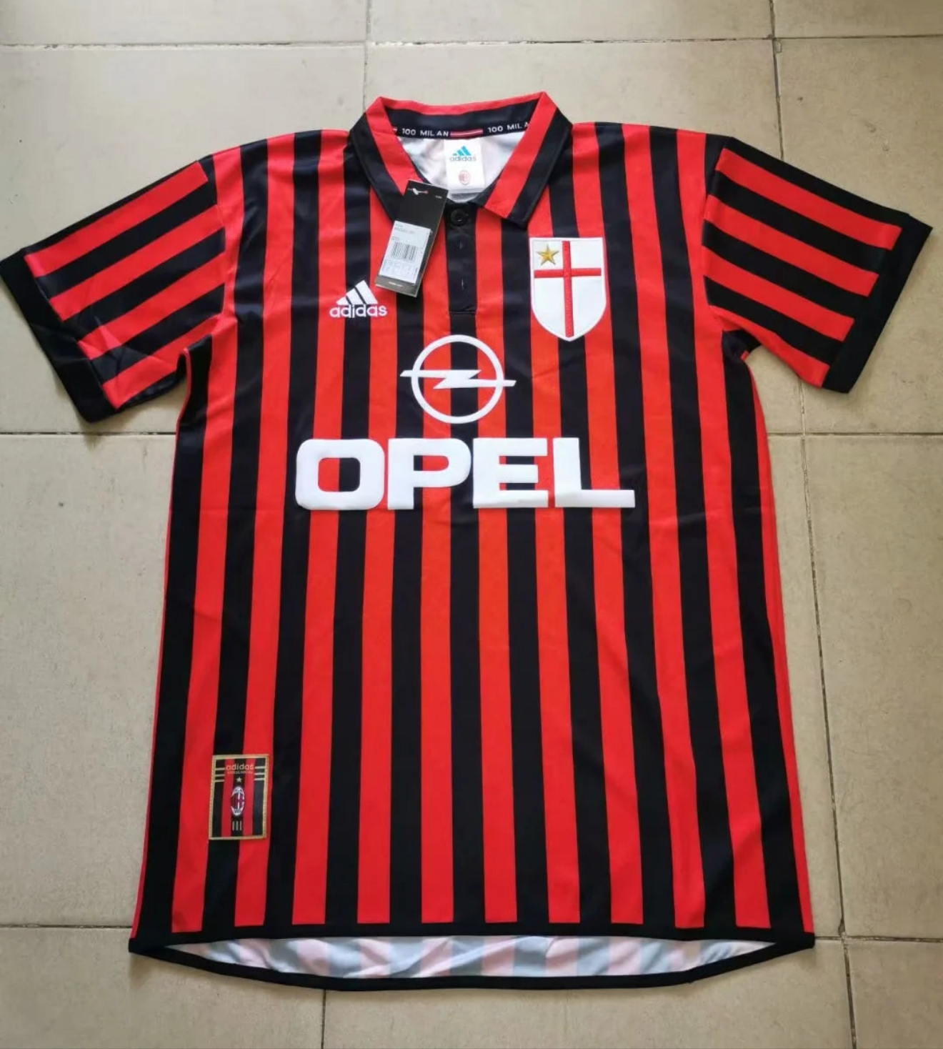 Ac Milan S-2XL 99-00 AC milan home used