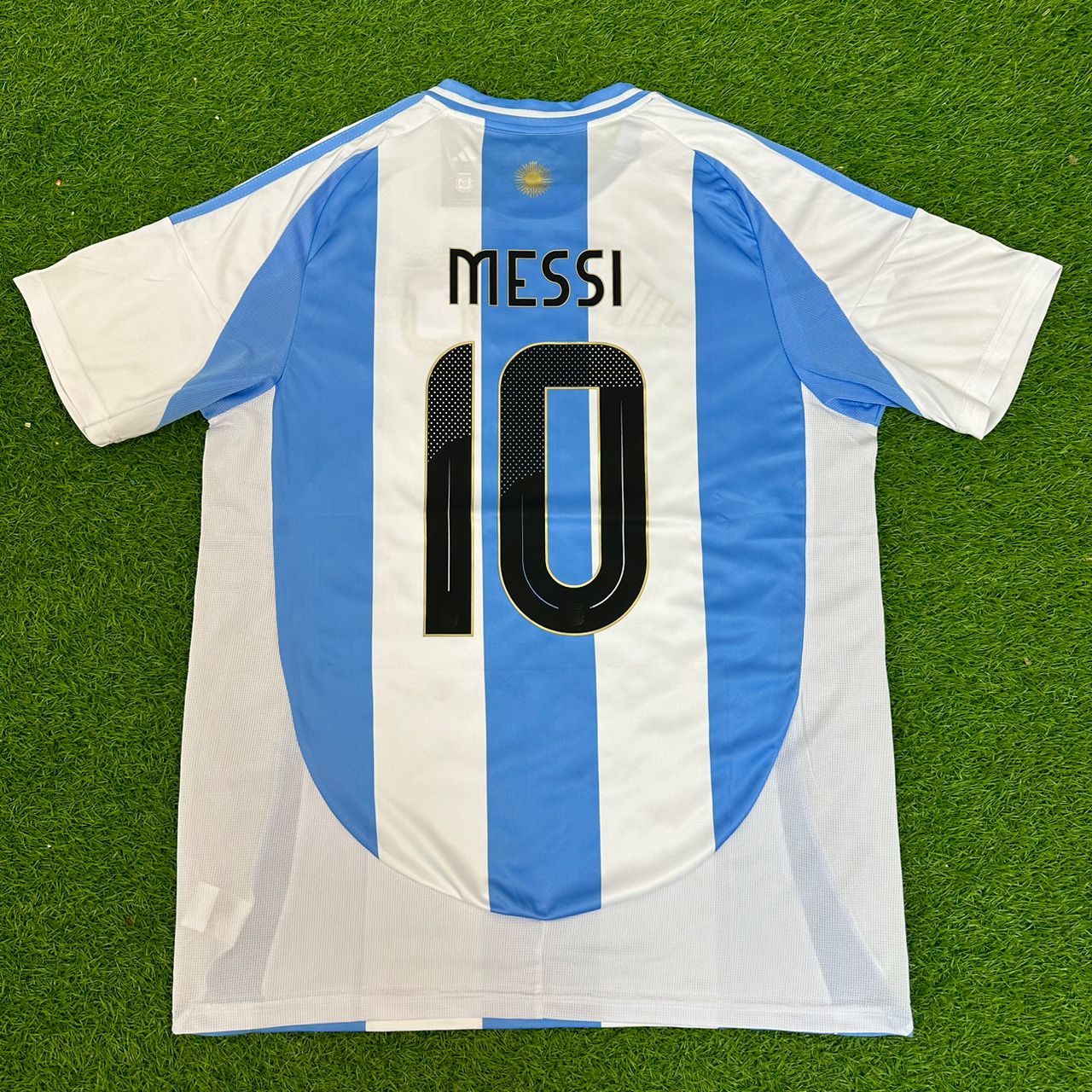 Argentina home 24.25 used player , fan y  niños unisex.