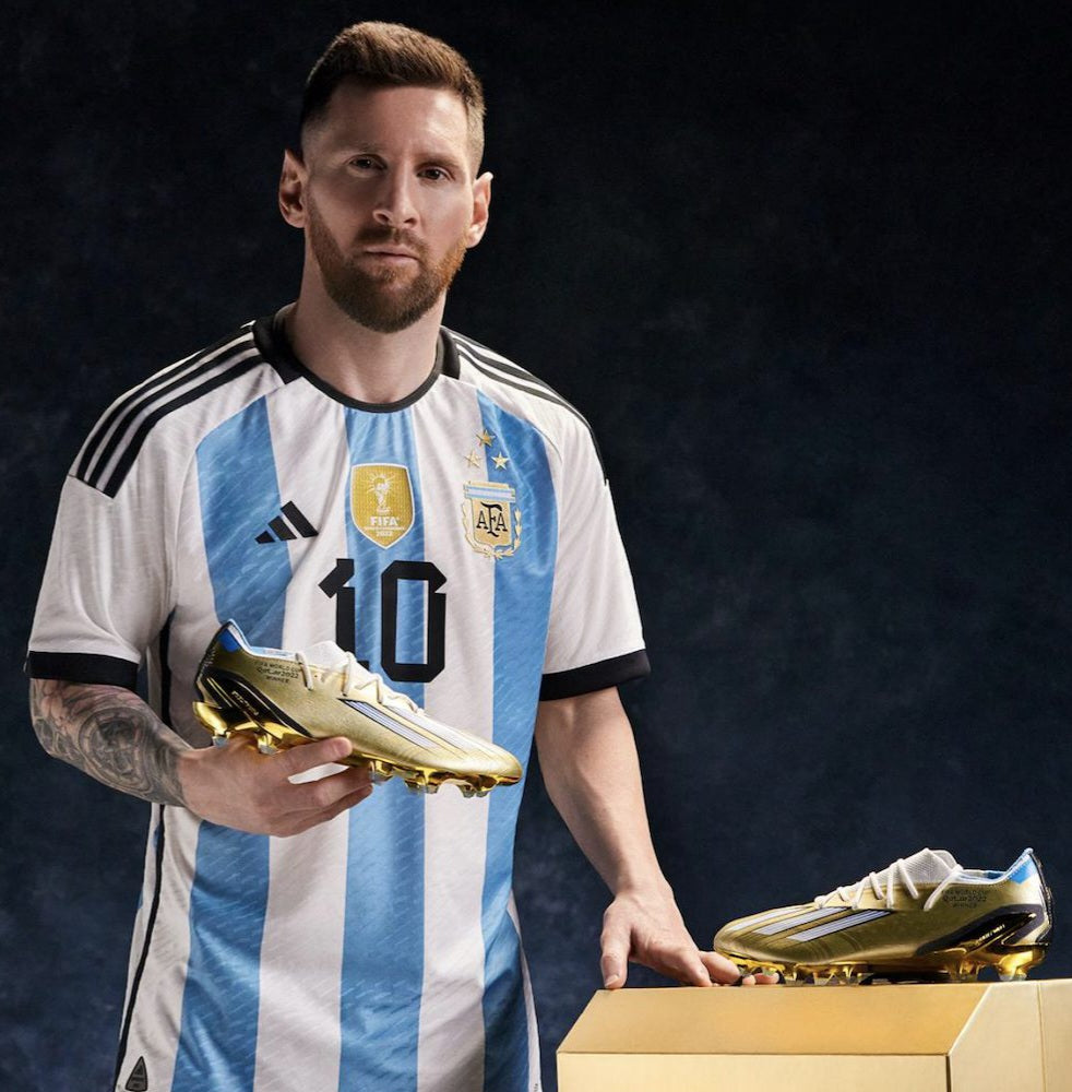 Messi Copa del mundo Qatar 2022 tacos y micro used.