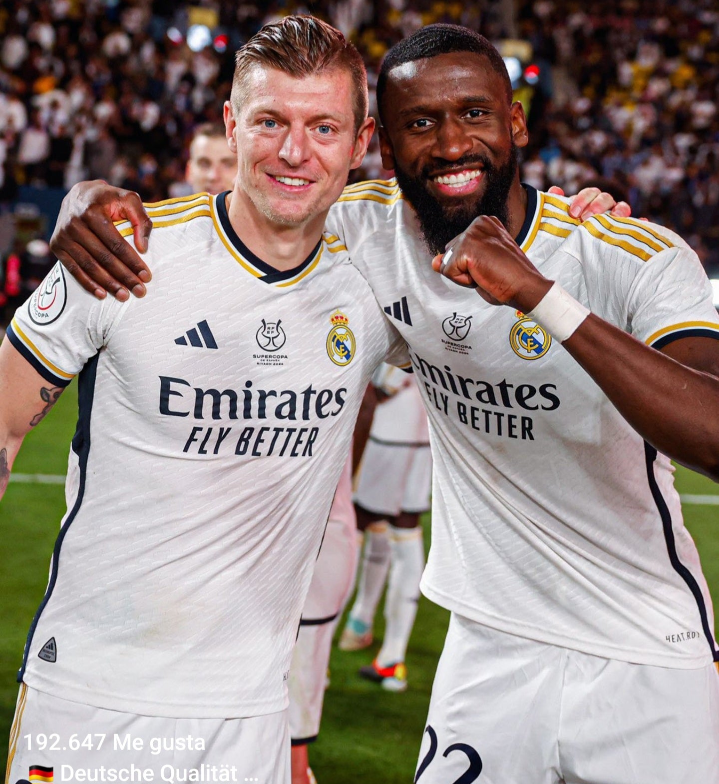 Real Madrid Superliga Final 2024  fan and player. Used