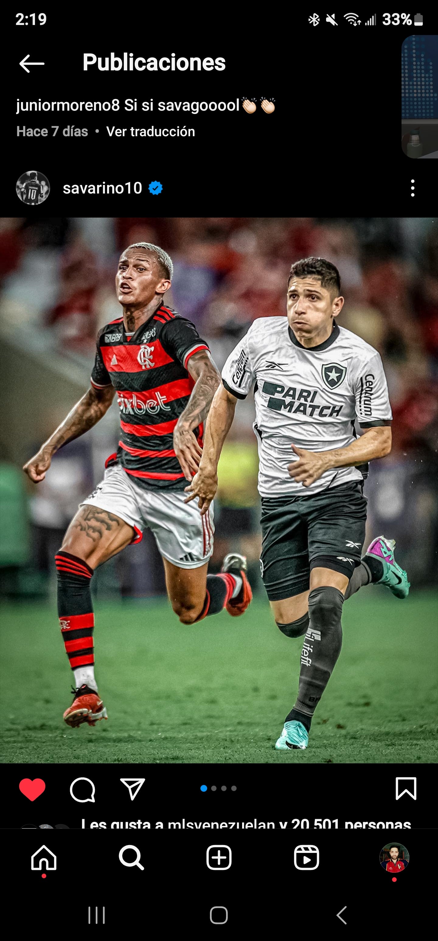 Botafogo 2024 away used  Savarino