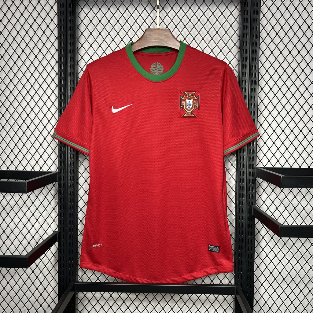 Portugal 2012 Home Retro Jersey us