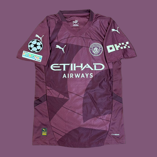 Manchester City 24 uefa  away us