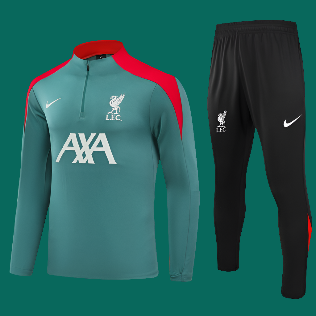 Liverpool Set Training 24 verde Sueter used