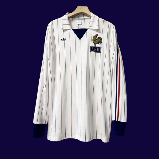 Francia 82 away eliminatorias used manga larga