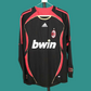 Ac Milan RETRO S-2XL 2006-2007 AC milan third away black manga larga used