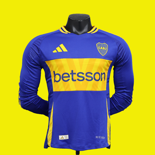 Boca Juniors manga larga 2024 player Home us