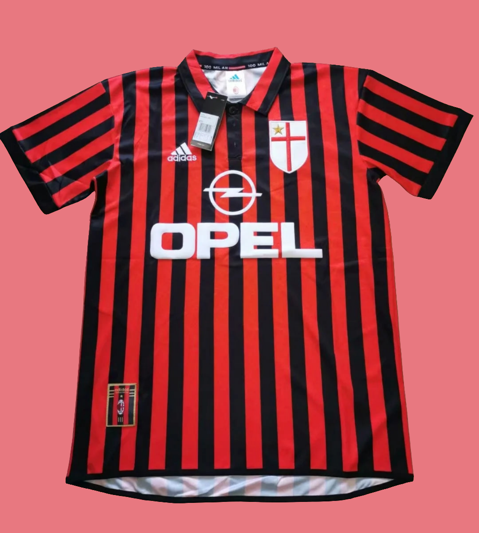 Ac Milan S-2XL 99-00 AC milan home used