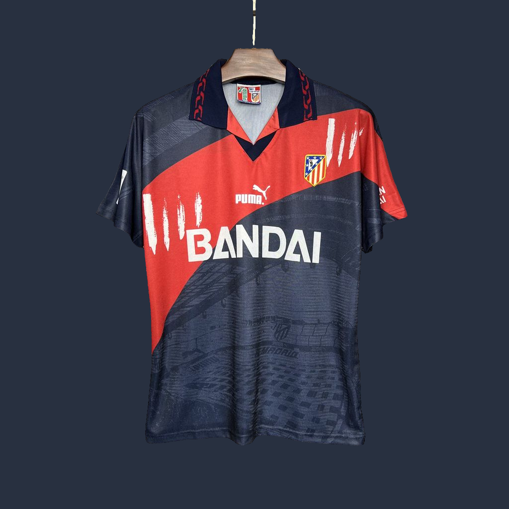 Atletico Madrid 1996/97 Away Retro Jersey us