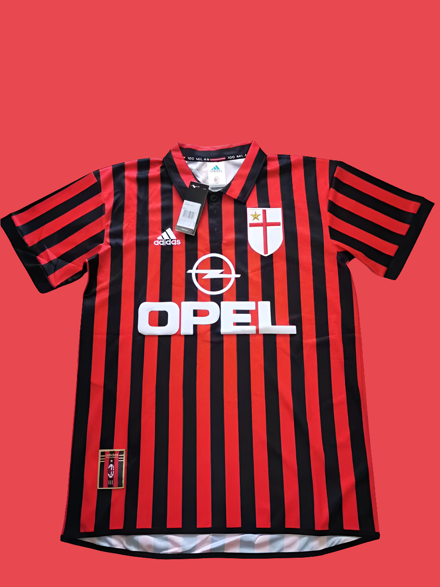 Ac Milan home S-2XL 99-00  Used