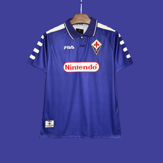 Fiorentina 1998/99 Home Retro Jersey us