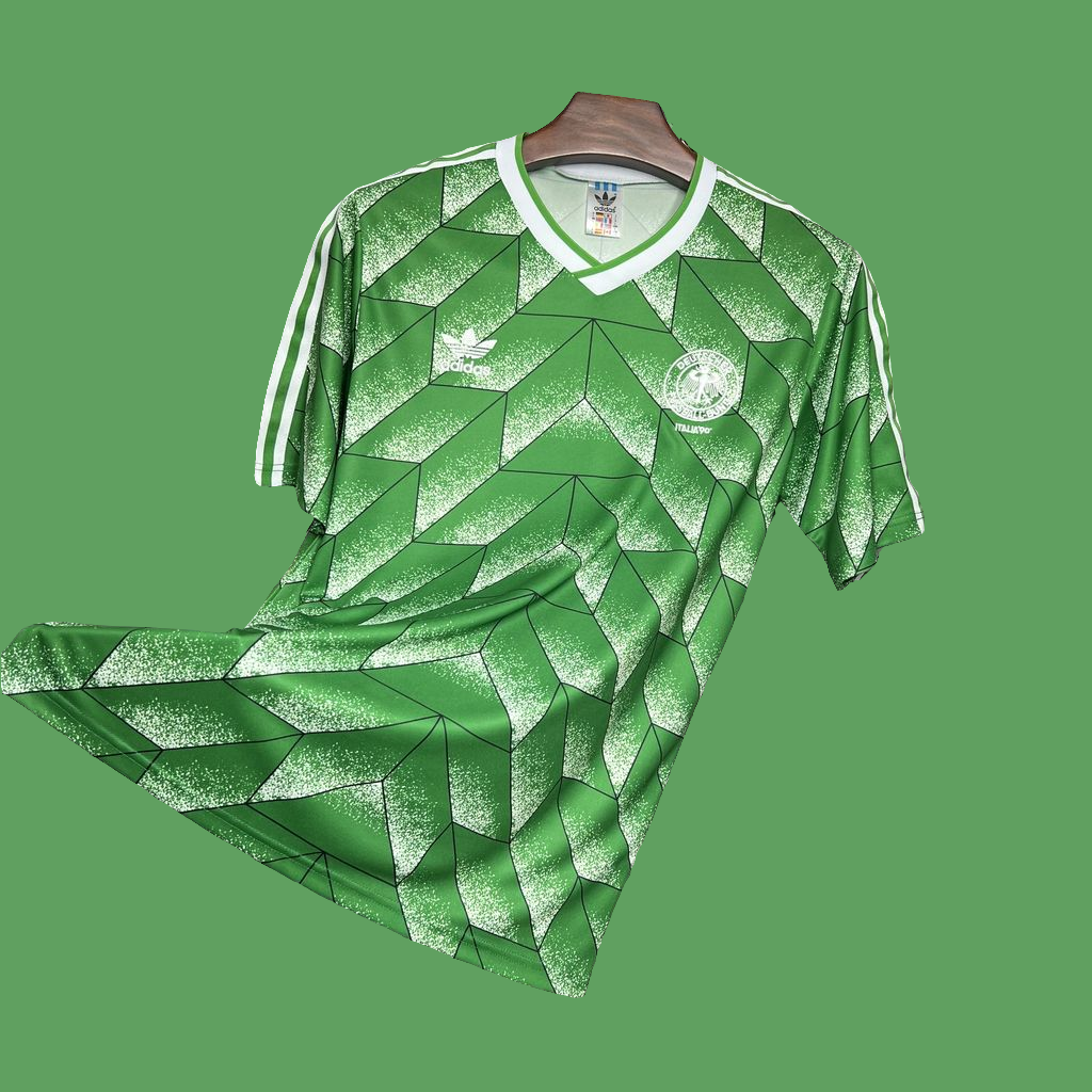 Alemania 1990 Away Retro us manga corta