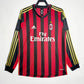 2013-14AC Milan home long sleeves used