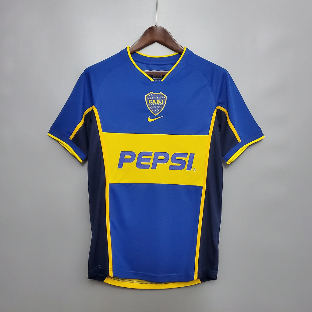 Boca juniors 2002 Home Away uses