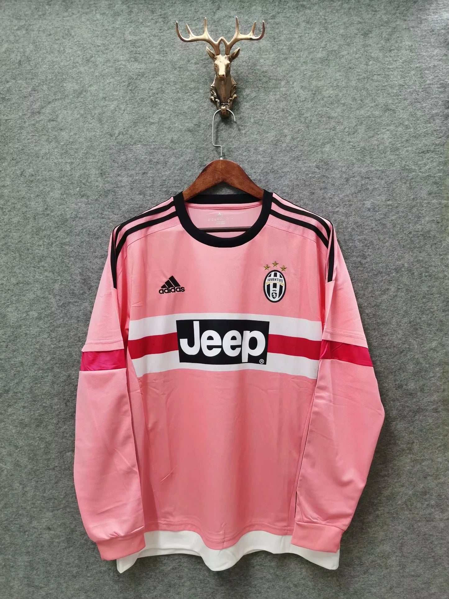 Juventus away 2015 .16 manga larga used