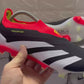 PREDATOR ELITE LACELESS FIRM GROUND FOOTBALL BOOTS used.