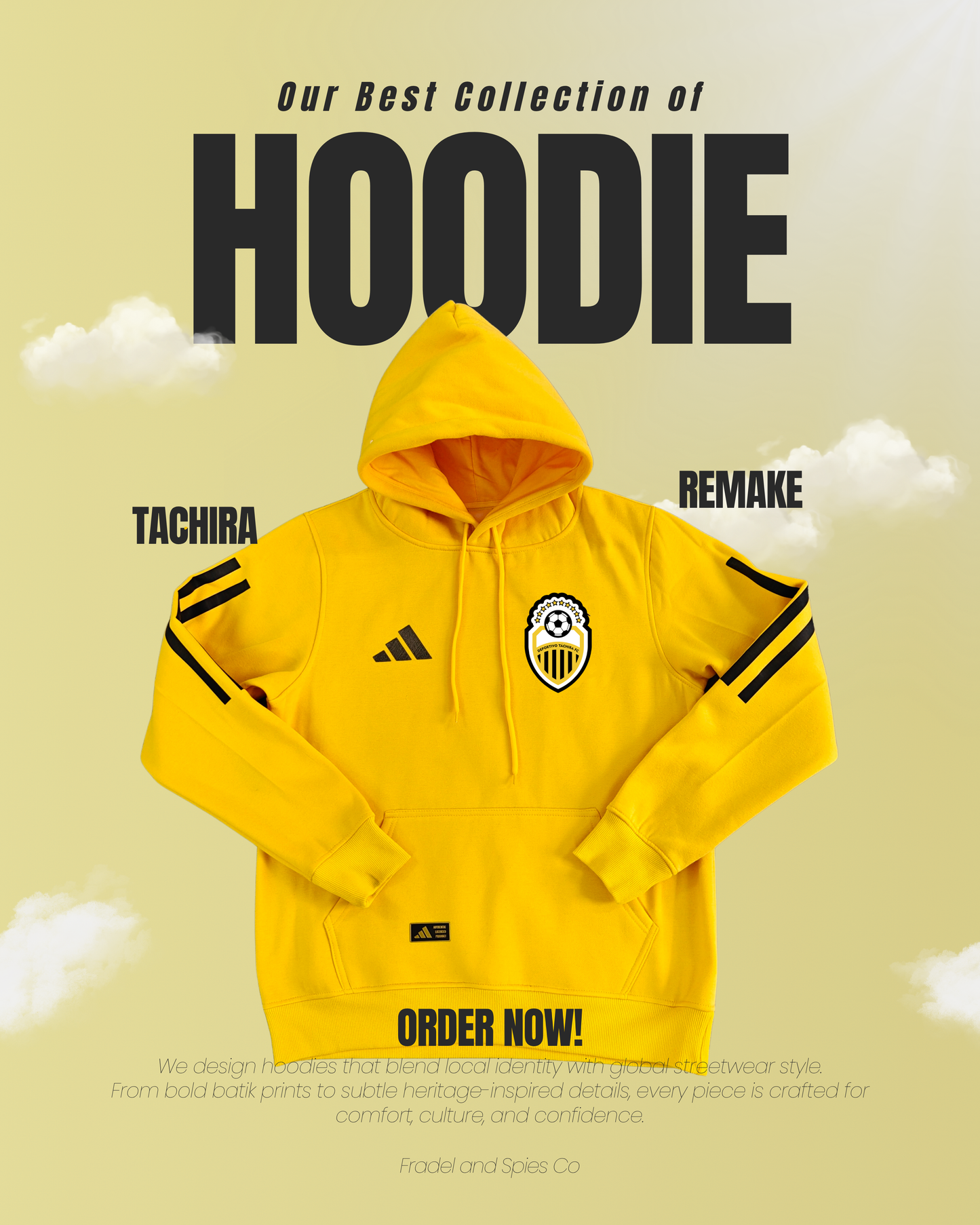 Tachira hoodie Remake adidas us