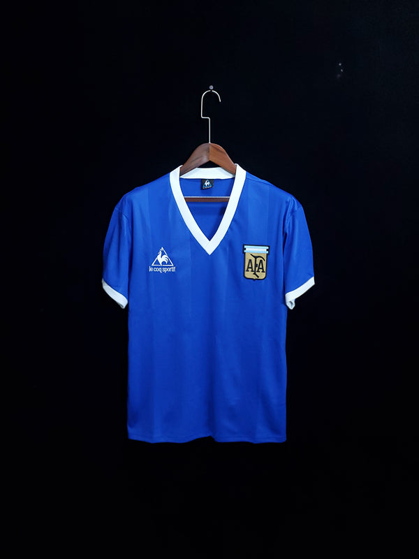 Argentina 1986 Mano de dios Away used