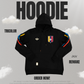 Venezuela Hoodie Sueter Negro tricolor. 2026