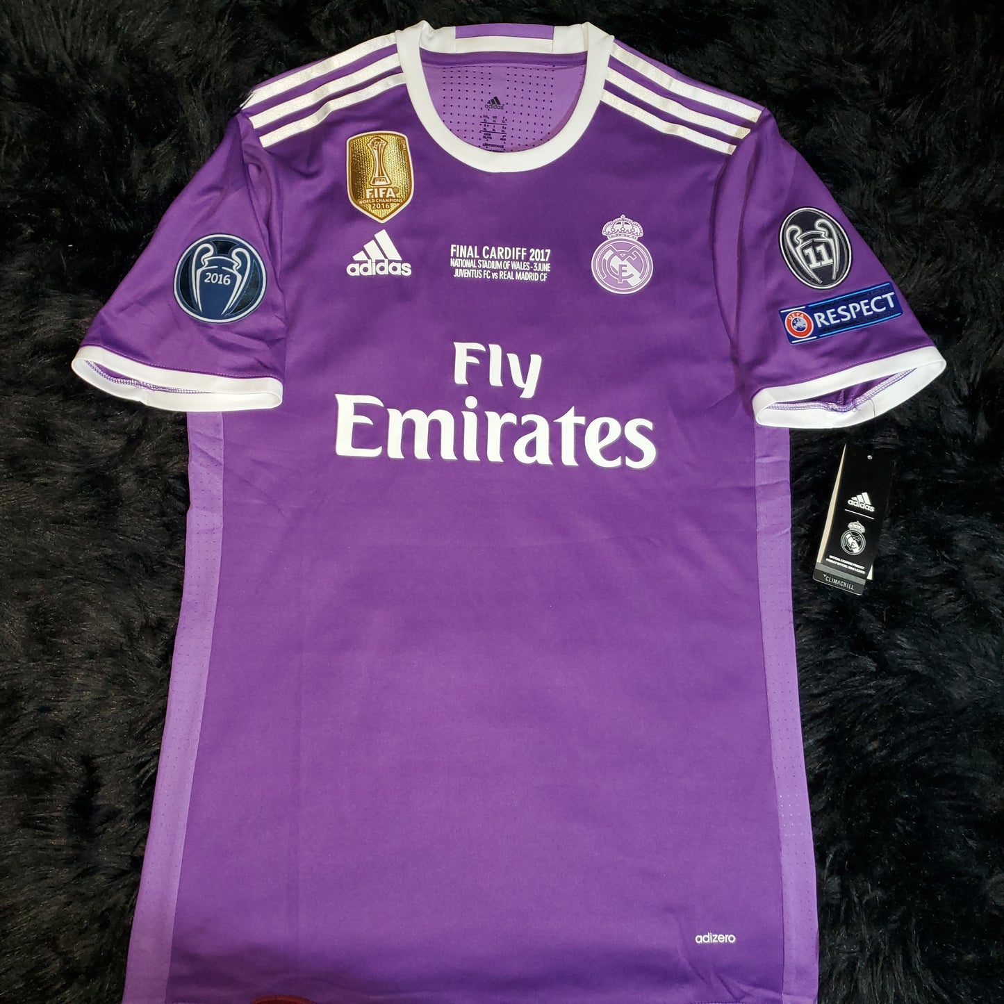 Real Madrid Retro final Uefa Champions   2017 used